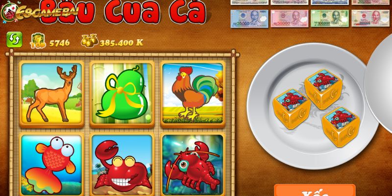 Tìm hiểu luật chơi bầu cua tại 68 game bài