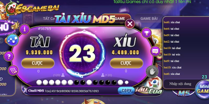 Top mẹo chơi tài xỉu mini 5D 68 game bài thắng lớn